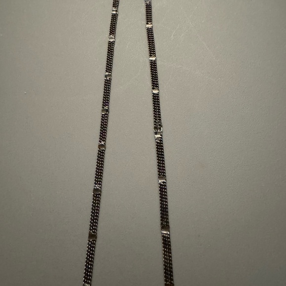 Elegant sterling silver and amethyst necklace. Rare and antique - Picture 4 of 10